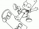 Dessins Gratuits À Colorier - Coloriage Bart Simpson À dedans Coloriage Simpson A Imprimer Gratuit