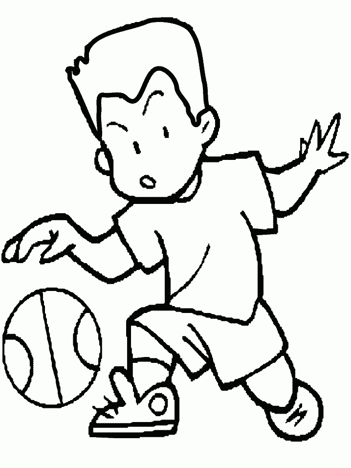 Dessins Gratuits À Colorier – Coloriage Basketball À Imprimer avec 25 Coloriage De Basketball A Imprimer Gratuit