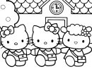 Dessins Gratuits À Colorier - Coloriage Hello Kitty destiné Coloriage A Imprimer Hello Kitty