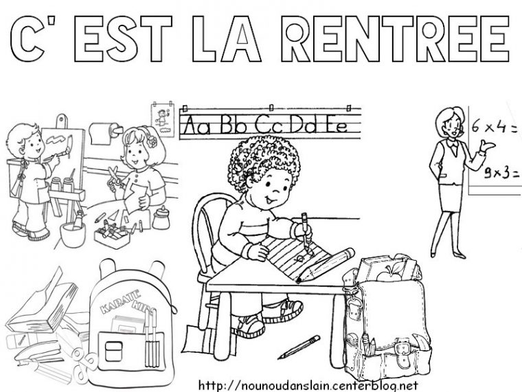 Dessins Gratuits À Colorier – Coloriage Rentrée Maternelle à Coloriage Rentre Des Classes Maternelle Dessins Gratuits À Colorier – Coloriage Rentrée Maternelle à Coloriage Rentre Des Classes Maternelle