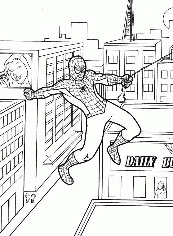 Dessins Gratuits À Colorier – Coloriage Spiderman À Imprimer concernant Dessin A Imprimer Spiderman 4