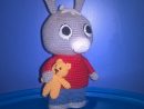 Donkey Trotro And Teddy Bear Amigurumi Crochet Toy à Trotro French Cartoon