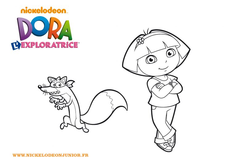 Dora Et Chipeur à Jeux De Dessin Dora