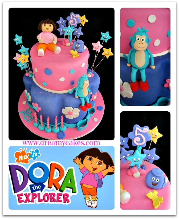 Dora The Explorer Cake – A Cake Makeover! encequiconcerne Gateau Dora
