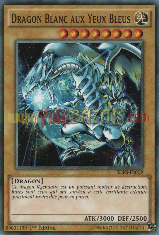 Dragon Blanc Aux Yeux Bleus – Cartes À L'Unité Yu-Gi-Oh! dedans Coloriage Yu Gi Oh Dragon Blanc Aux Yeux Bleus