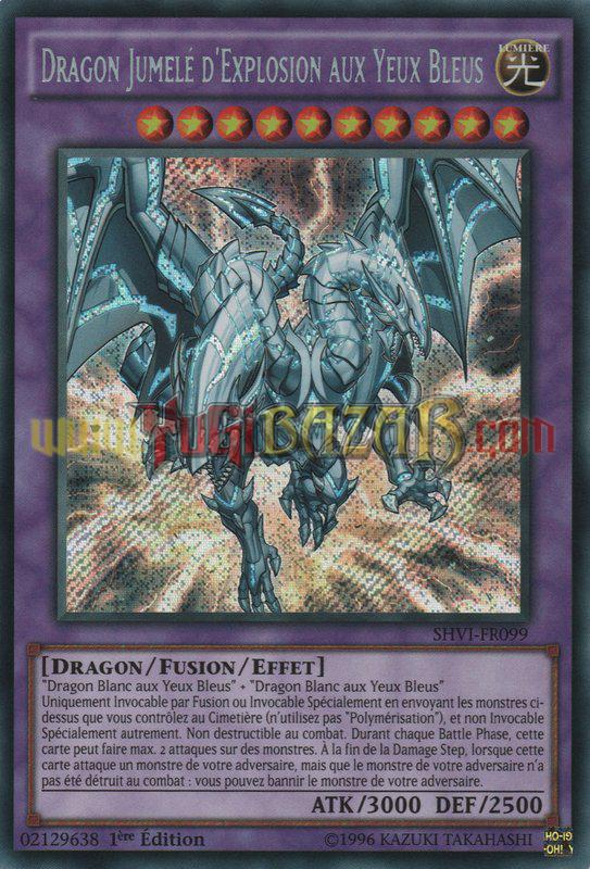 Dragon Jumelé D'Explosion Aux Yeux Bleus - Cartes À L serapportantà Coloriage Yu Gi Oh Dragon Blanc Aux Yeux Bleus