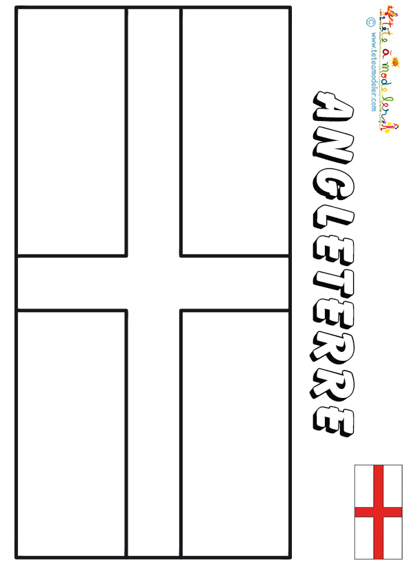 Drapeau D’angleterre À Colorier concernant Drapeau Anglais A Colorier Drapeau D’angleterre À Colorier concernant Drapeau Anglais A Colorier