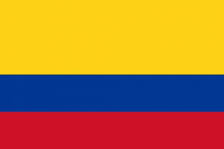 Drapeau De La Colombie, Drapeaux Du Pays Colombie intérieur Drapeaux Du Monde À Imprimer