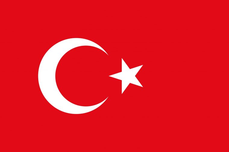Drapeau De La Turquie, Drapeaux Du Pays Turquie intérieur Drapeaux Du Monde À Imprimer
