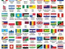 Drapeaux Avec Nom Des Pays Et Capitales À Imprimer - Lulu destiné Drapeaux Du Monde À Imprimer