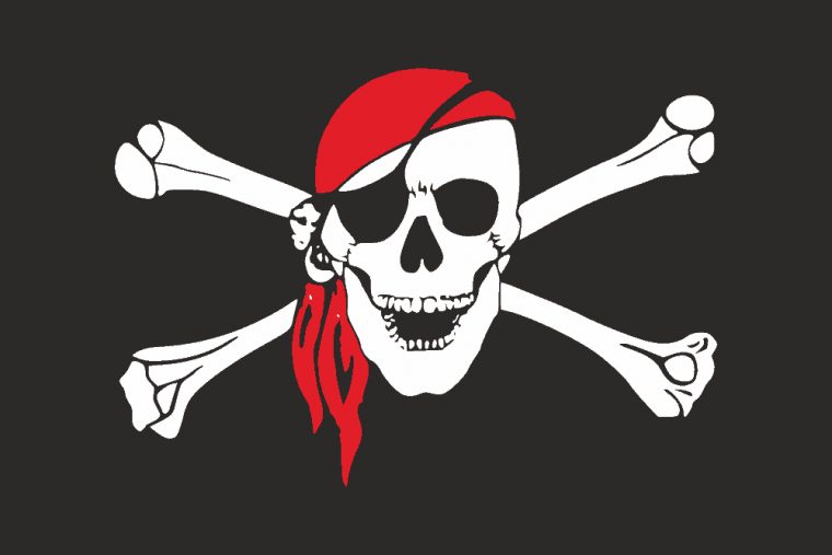 Drapeaux-Flags – Pirate Au Bandana destiné Fabriquer Un Drapeau De Pirate