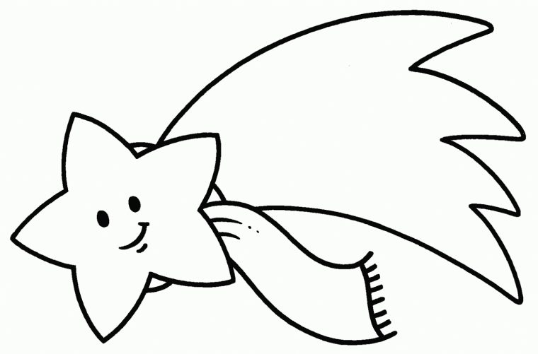 Els Petits Mussols intérieur Coloriage Étoile Filante