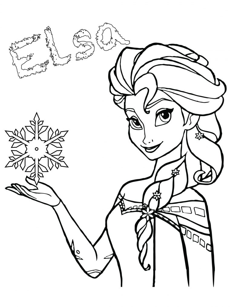 Elsa Disney Frozen Coloriage De Princesse Gratuit serapportantà Coloriage De Toute Les Princesse