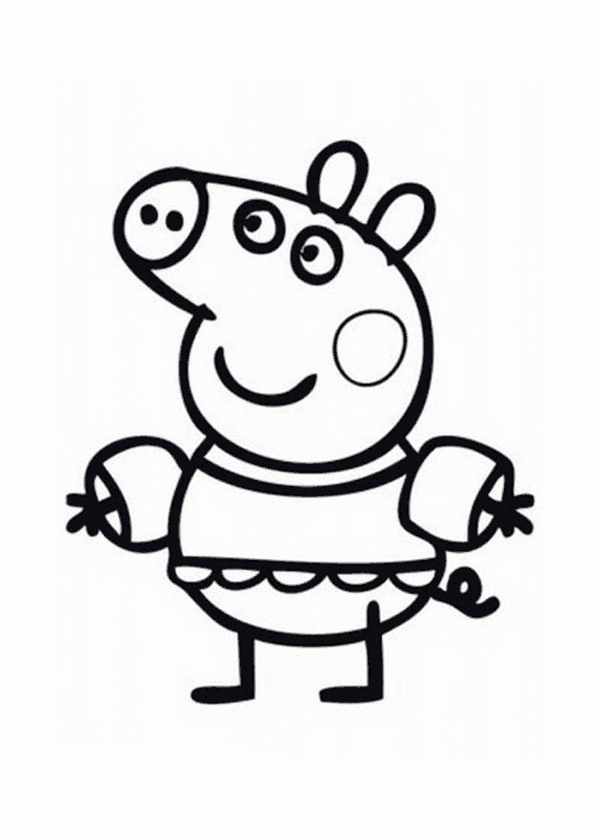 Épinglé Par Géorgina Kincaid Sur Coloriages Péppa Pig concernant Jeux Peppa Pig Gratuit