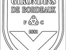 Escudo Football Club Des Girondins De Bordeaux | Desenhos avec Coloriage Equipe De Foot