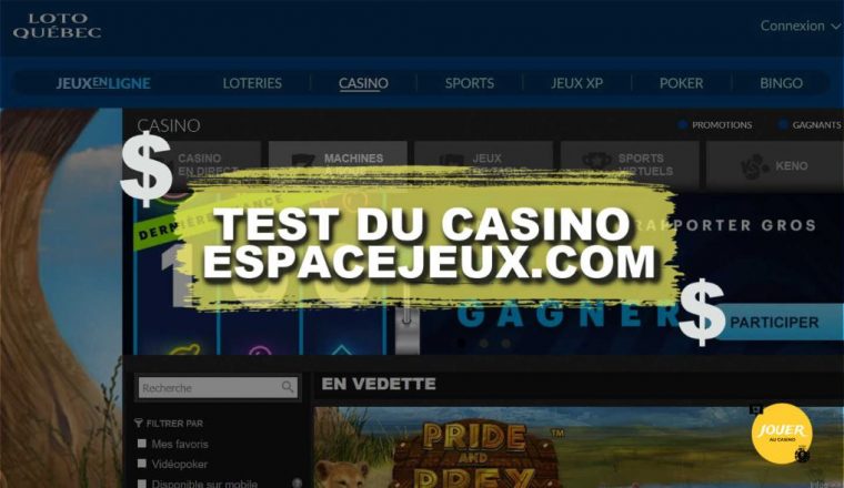 Espace Jeux Casino En Ligne: Avis Du Site De Loto Québec pour Espace Jeux Loto-Qu?Bec