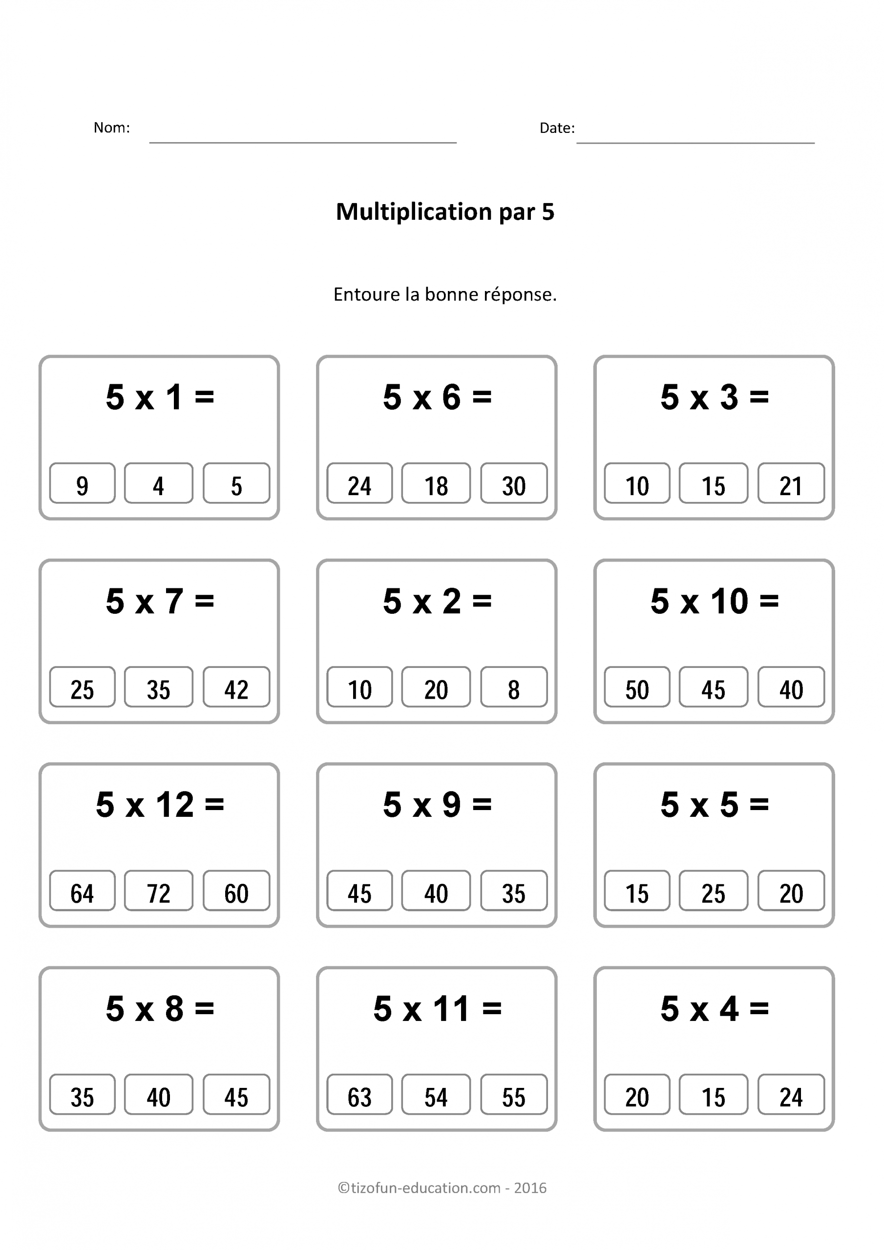 Exercice Sur Table De Multiplication - College La dedans Exercice Table De Multiplication A Imprimer Gratuitement