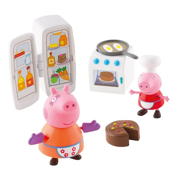 Figurines Peppa Pig : La Cuisine De Peppa – Jeux Et Jouets avec Jeux De Peppa Pig A La Piscine