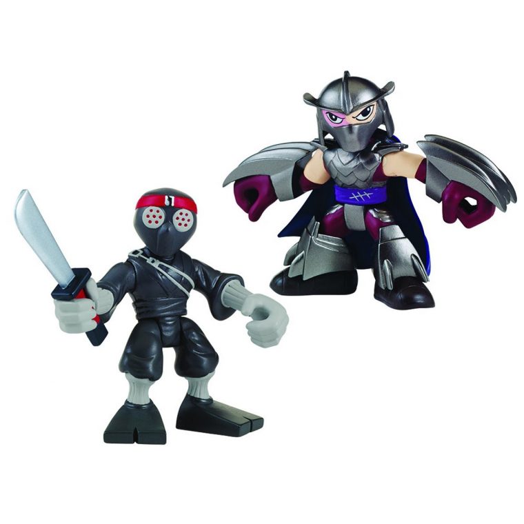Figurines Tortues Ninja 6 Cm Shredder Et Foot Soldier | Ebay destiné Tortue Ninja Shredder