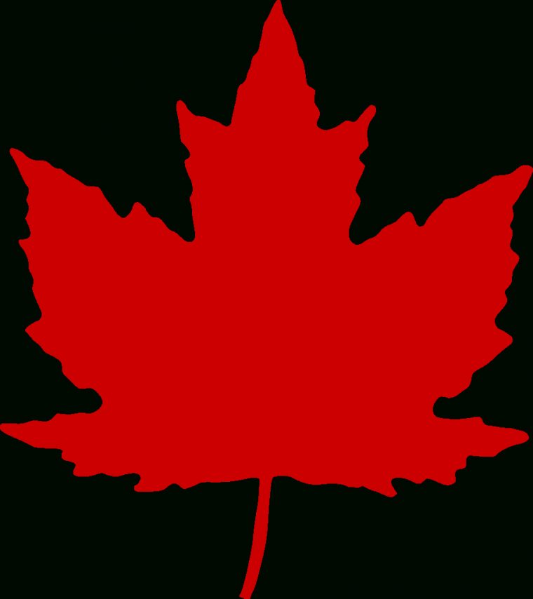 File:maple Leaf (From Roundel).Svg – Wikipedia pour Dessin Feuille Erable