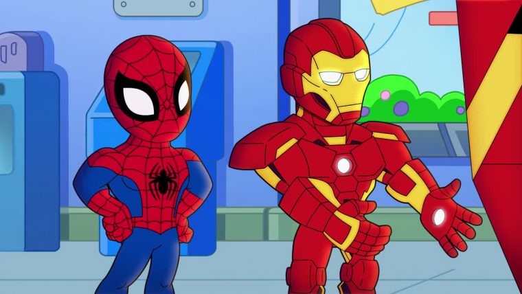 First Look: ‘Marvel Super Hero Adventures’ Stars Spider tout Super Héros Fille Marvel
