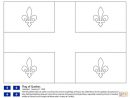 Flag Of Quebec Coloring Page | Free Printable Coloring intérieur Drapeau Du Canada A Colorier