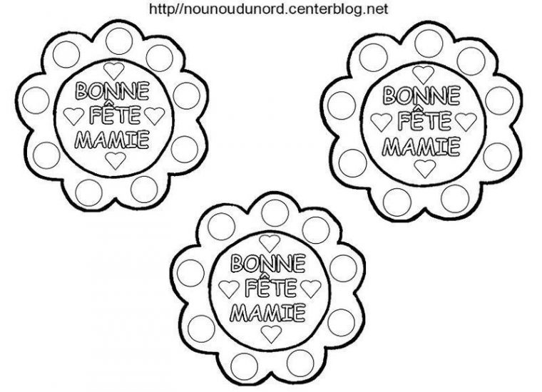 Fleur Bonne Fête Mamie, Coloriage, Gommettes Et En Couleur à Coloriage Bonne Fete Mamie Fleur Bonne Fête Mamie, Coloriage, Gommettes Et En Couleur à Coloriage Bonne Fete Mamie