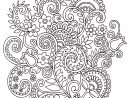 Fleurs Doodle Coloriage Anti Stress Gratuit | Coloring encequiconcerne Coloriage Mandala Anti Stress