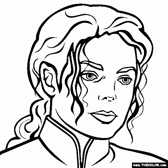 Free Online Coloring Pages – Thecolor serapportantà Coloriage De Michael Jackson