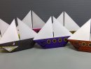 Free Origami Sailboat Paper - Print Your Own! - Pirate And dedans Fabriquer Un Bateau Pirate
