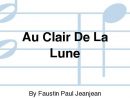 Free-Scores: Au Clair De La Lune (Partitions) encequiconcerne Au Clair De La Lune Paroles