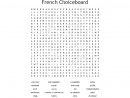 French Choiceboard Word Search - Wordmint Serapportantà avec Bonjour Monsieur Ca Va