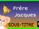 Frère Jacques Comptine + Paroles - destiné Dormez Vous Frere Jacques