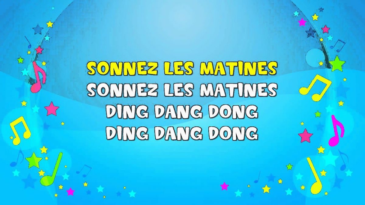 Frere Jacques! Fun Song In Round For Preschoolers And concernant Dormez