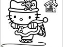 Fun Coloring Pages: Hello Kitty Winter Coloring Pages concernant Dessin À Imprimer Hello Kitty