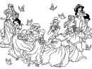 Galerie De Coloriages Gratuits Coloriage-Toutes-Les dedans Dessin À Imprimer Princesse Disney