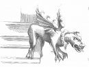 Gargouille Dans La Mythologie - Page 2 destiné Dessin Gargouille