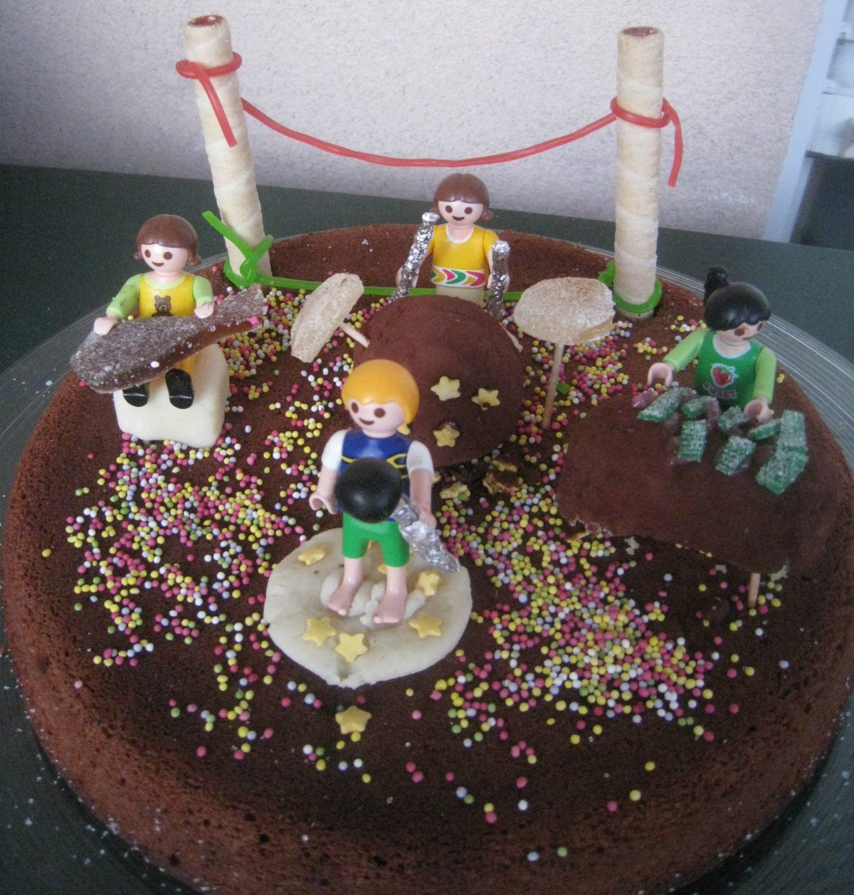 Gâteau D'Anniversaire Rock And Roll - Chroniques D'Une à Cherche Coffre