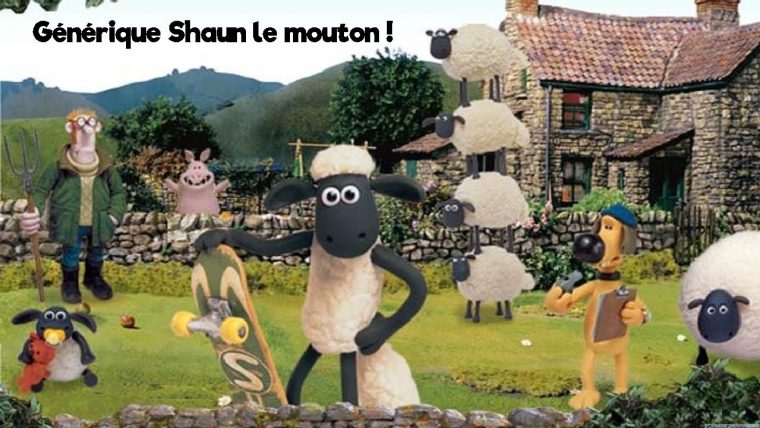 Générique Shaun Le Mouton Dessin Animé 😸🐑 – avec Dessin Mouton Rigolo