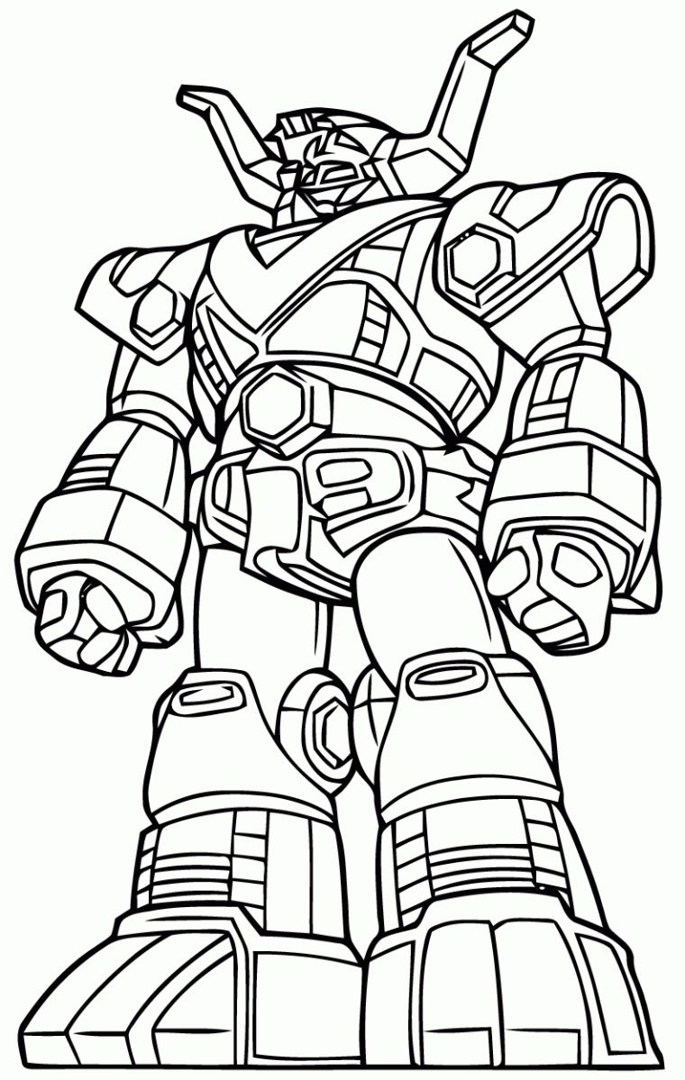 Giant Robot Coloring Pages Coloring Pages avec Coloriage Power Rangers Ninja Steel A Imprimer