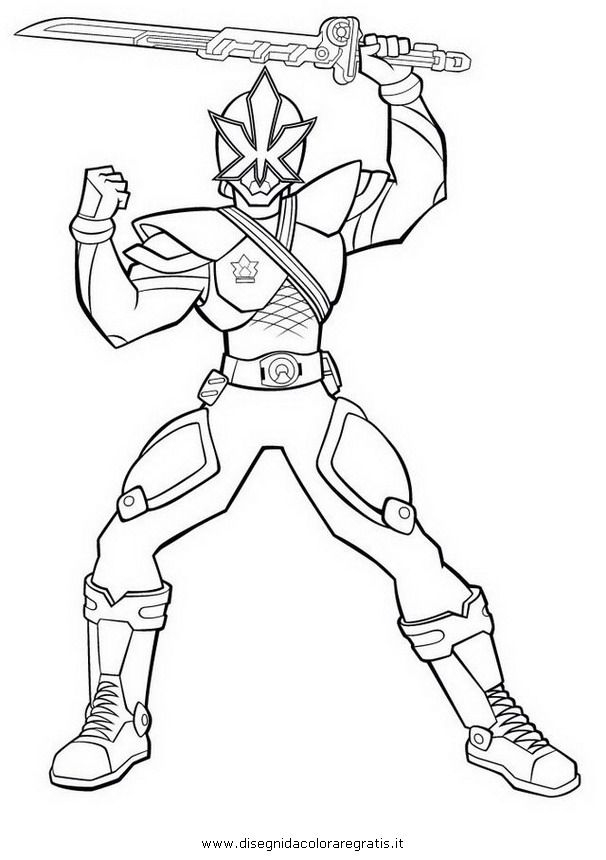 Gold Power Ranger Samurai Coloring Coloriage – Az concernant Coloriage Power Rangers A Imprimer