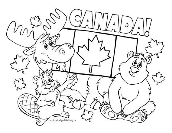 Happy Canada Day!!! Fun Free Colouring Page! (Avec Images pour Drapeau Du Canada A Colorier