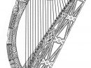 Harp Pictures, Pics, Images And Photos For Your Tattoo intérieur Dessin Harpe