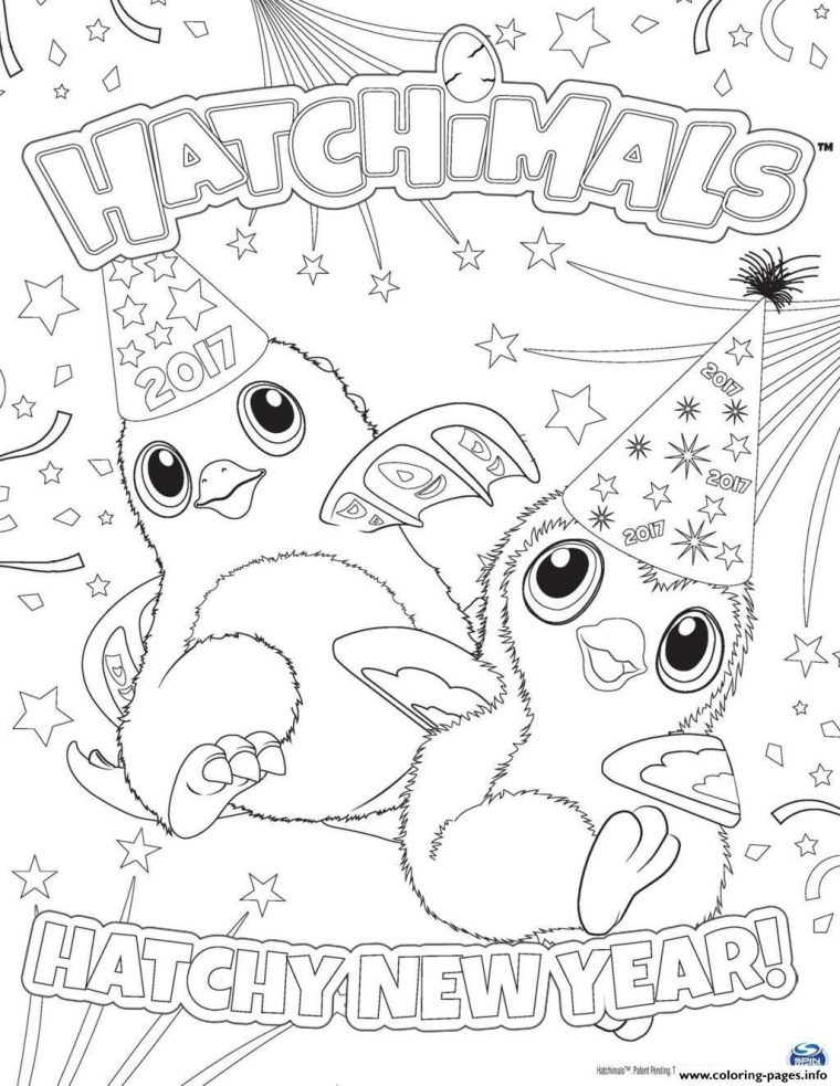 Hatchimals Review – Check Out Before You Buy | New Year Coloring Pages, Coloring Pages For Kids concernant Happy Color Coloriage