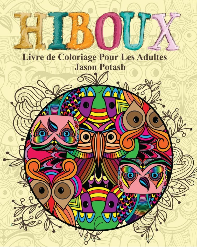 Hiboux Livre De Coloriage Pour Les Adultes – Walmart tout Livre De Coloriage Pour Adulte
