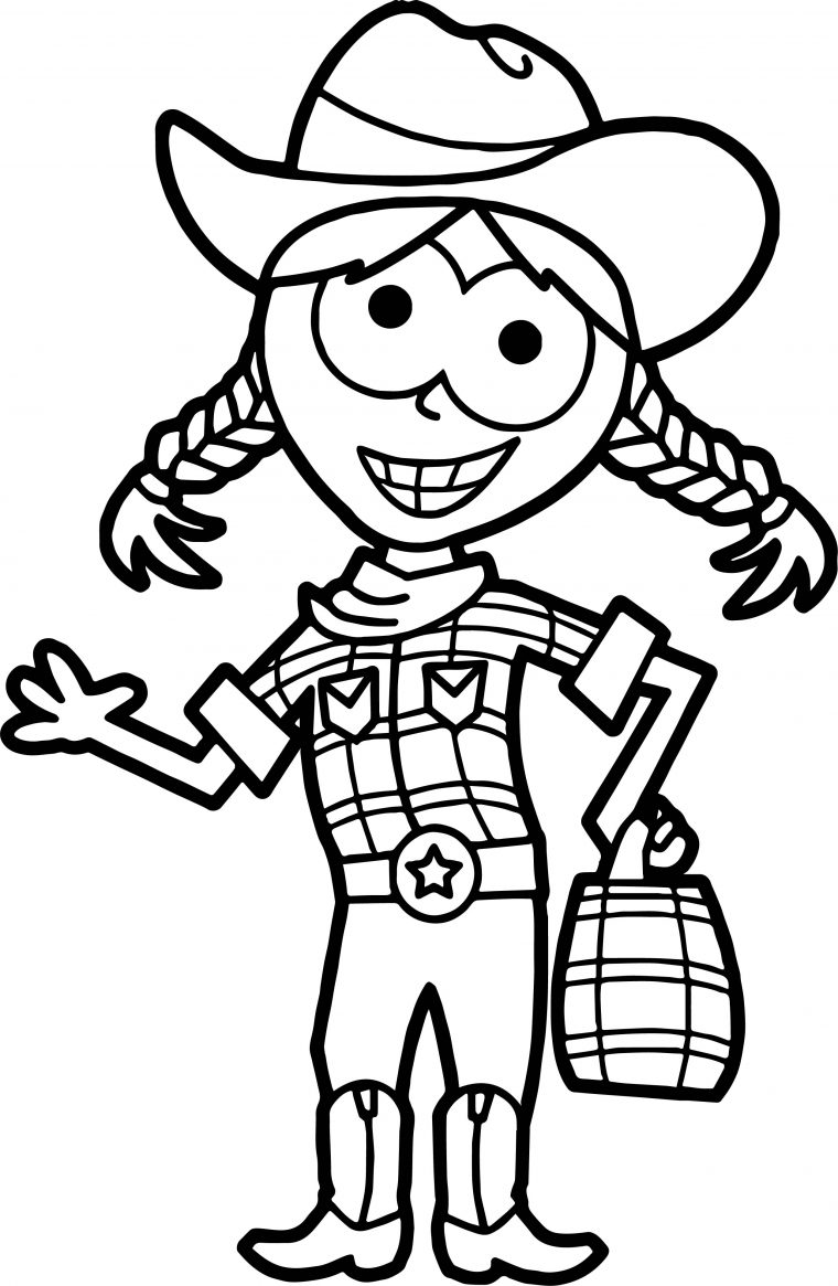 Home Free Halloween Trick Or Treat Cow Girl Free Coloring destiné Trick Or Treat Coloring Book: Trick Or