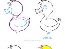How To Draw A Duck - Comment Dessiner Un Canard | Art à Tag A Dessiner