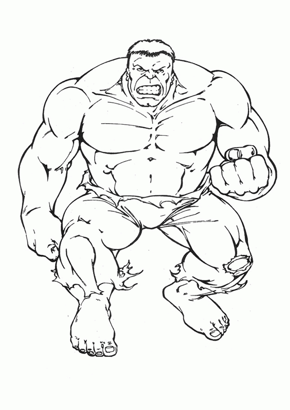 Hulk Coloring Pages | Coloring Pages To Print concernant Coloriage Hulk