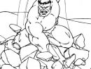 Hulk Smashing Floor Coloring Page - Netart concernant Coloriage Hulk