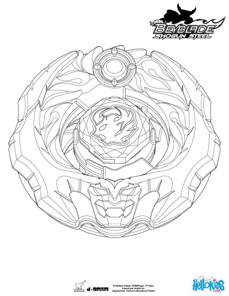 Ifrit Coloring Pages – Hellokids destiné Coloriage Beyblade Burst Turbo